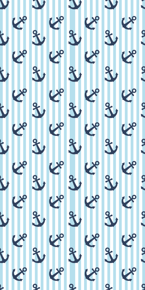 Alfombra vinílica baño rayas verticales azul marino - TenVinilo