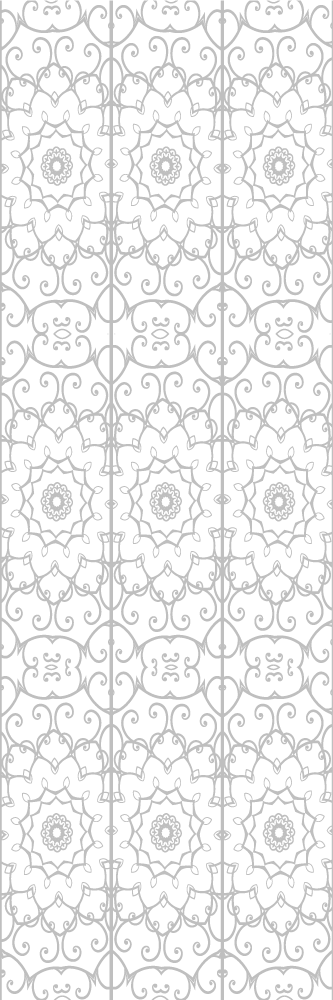Alfombra vinílica oficina estampado floral - TenVinilo
