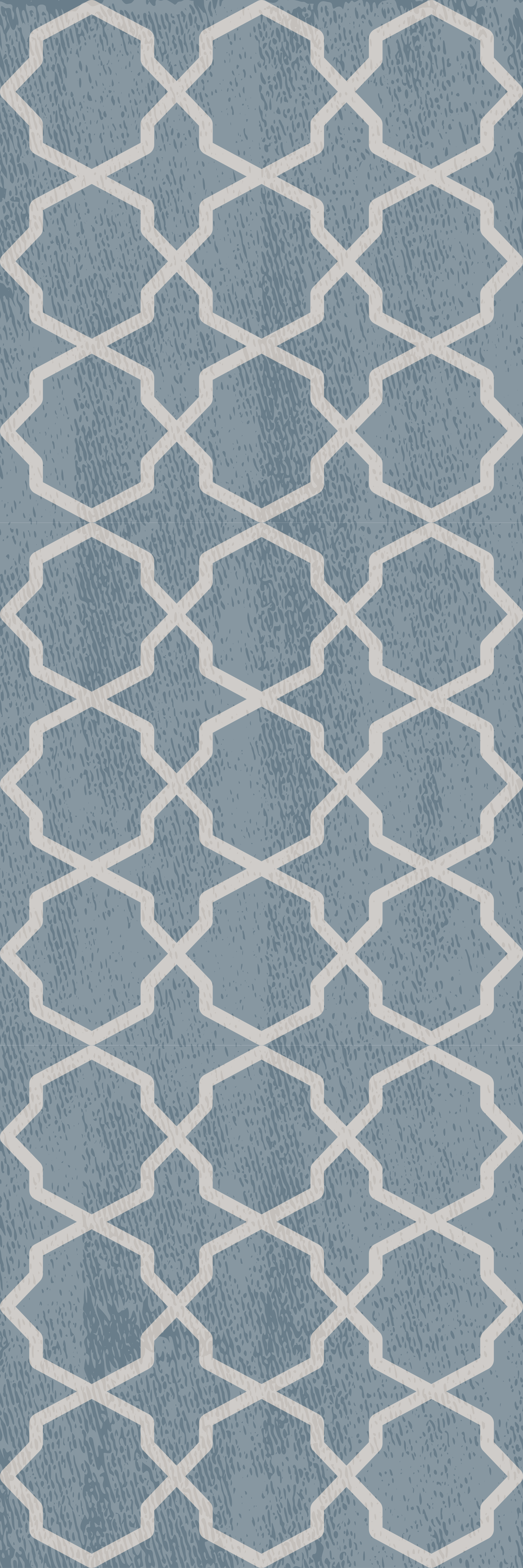 Alfombra vinílica dormitorio patrón gris hamptons - TenVinilo