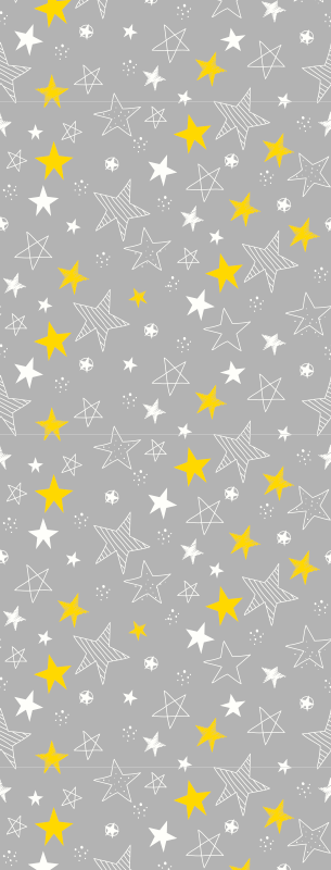 Alfombra vinílica dormitorio estrellas pantone - TenVinilo