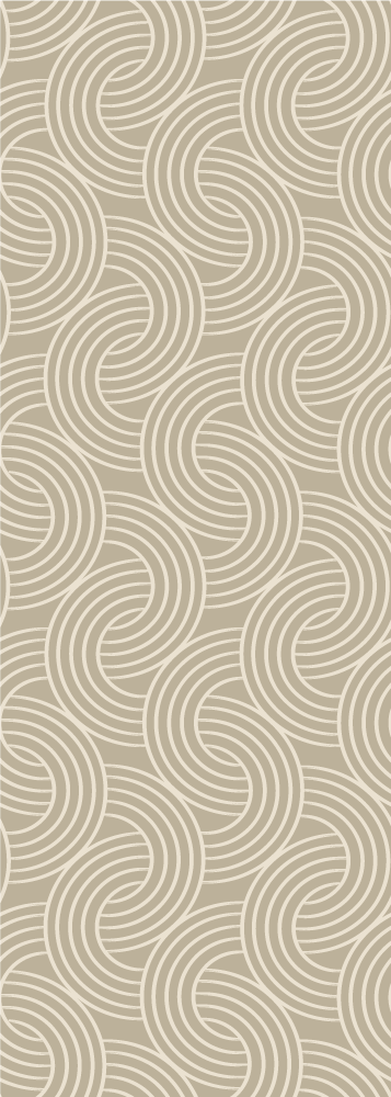 Alfombra vinílica nórdica patrón beige minimalista - TenVinilo