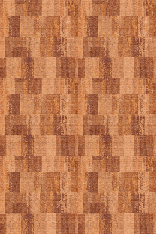 Alfombra vinílica textura cuadrado terracota - TenVinilo