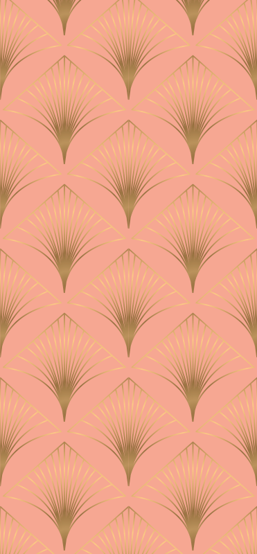 Alfombra vinílica vintage patrón decorativo de flechas - TenVinilo