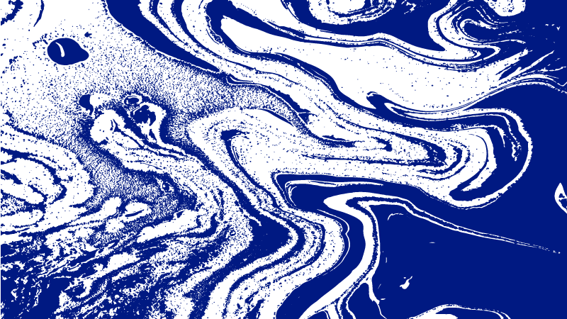 Alfombra vinílica recibidor efecto mármol azul profundo - TenVinilo