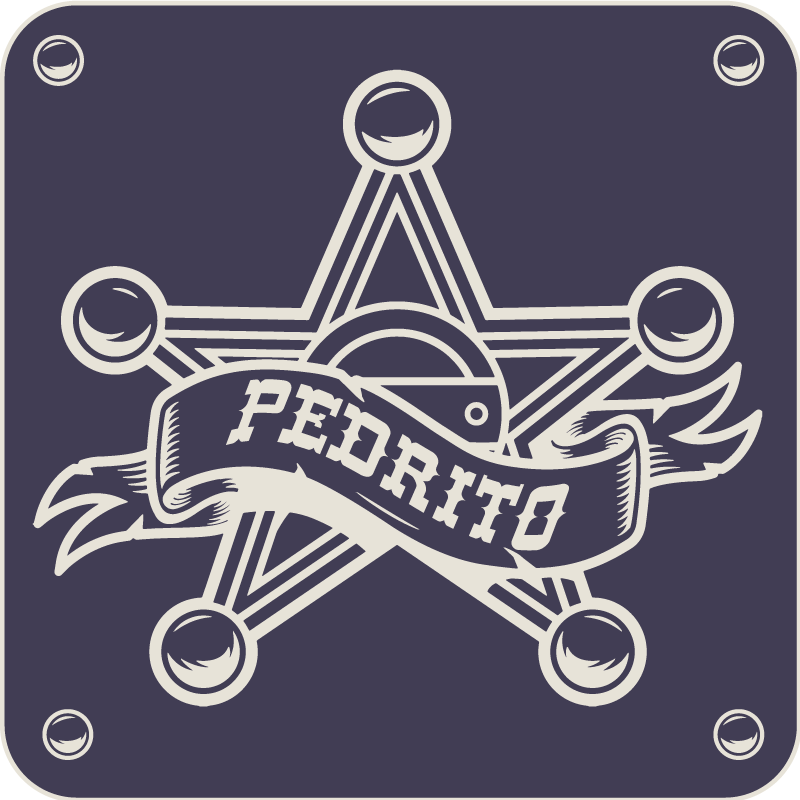 Alfombra vinílica personalizable emblema personalizado - TenVinilo