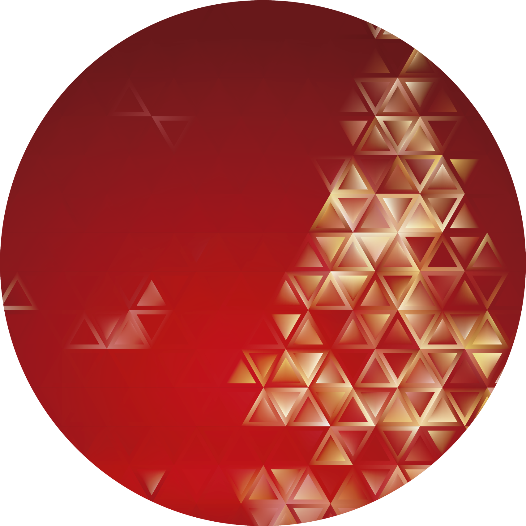 Alfombra vinílica geométrica esfera ombre geométrica - TenVinilo