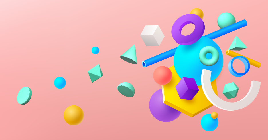 Alfombra vinílica geométrica matriz de formas geométricas - TenVinilo