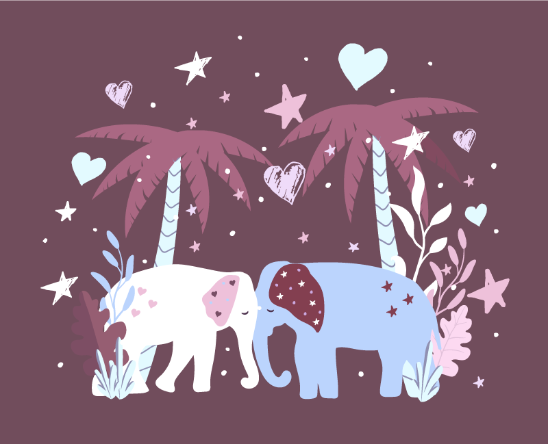 Alfombra vinílica infantil safari infantil - TenVinilo