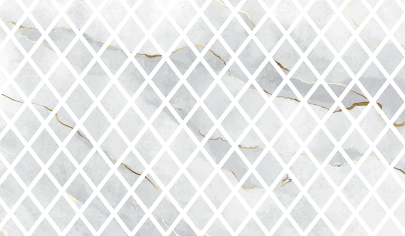 Alfombra vinílica cocina elegante patrón de mármol - TenVinilo