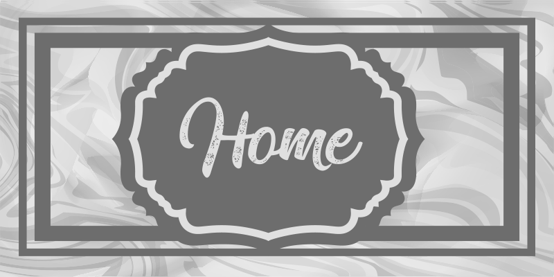 Alfombra vinilo cocina Casa de baldosas de mármol - TenVinilo