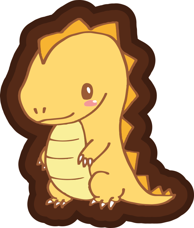 Alfombra vinílica infantil lindo dinosaurio dinosaurio - TenVinilo