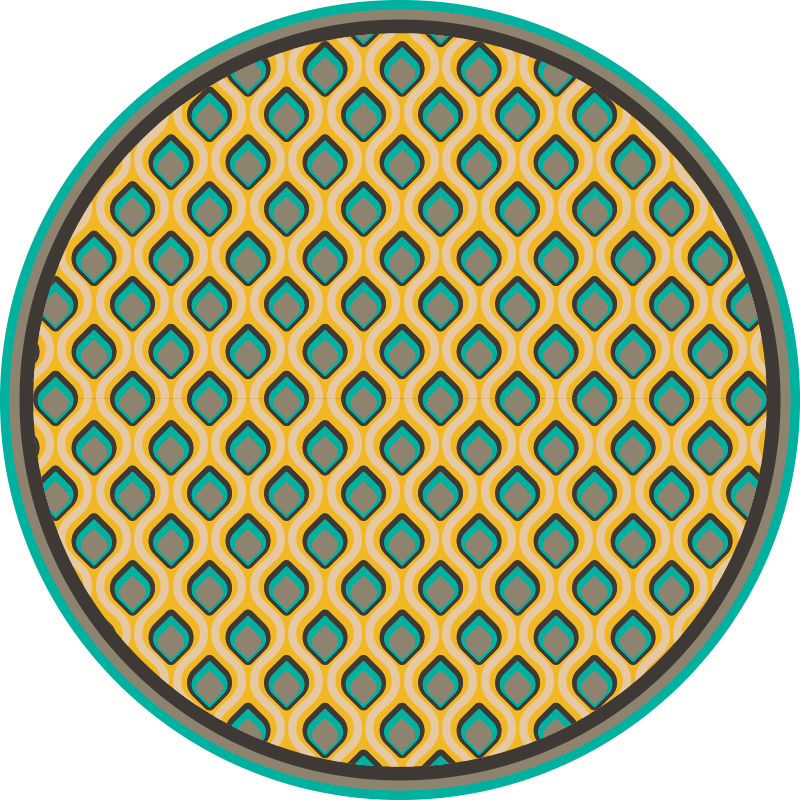 Alfombra vinílica cocina estilo portugués - TenVinilo