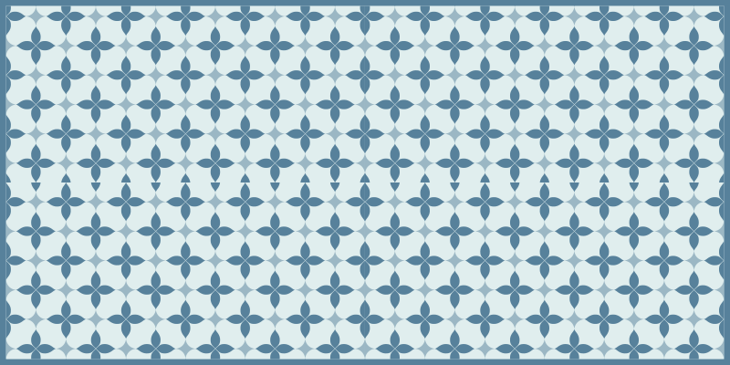 Alfombra vinílica comedor moderna ensanche - TenVinilo