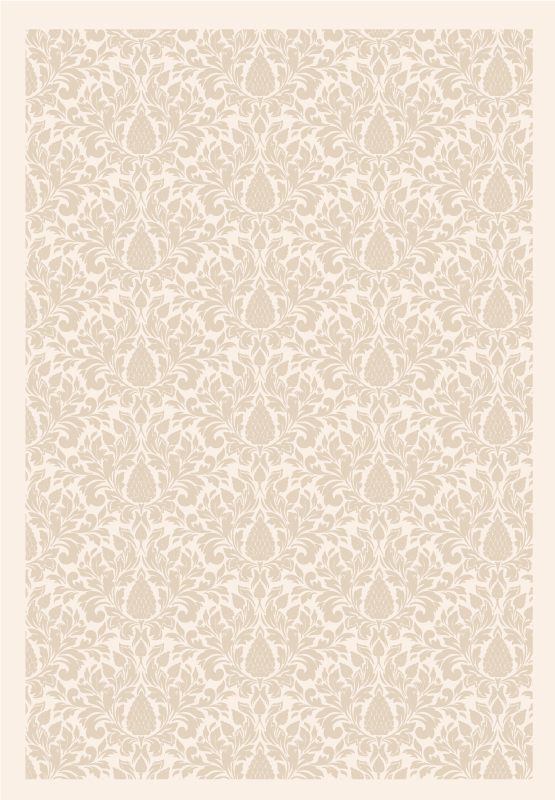 Alfombra vinílica naturaleza elegante motivo floral - TenVinilo