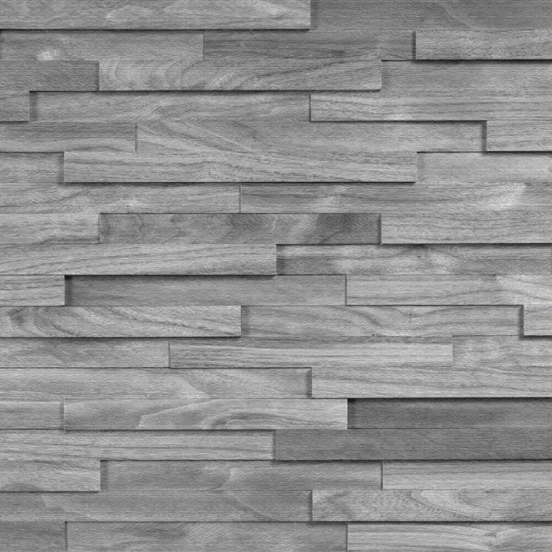 Alfombra vinílica imitación madera paneles grises - TenVinilo