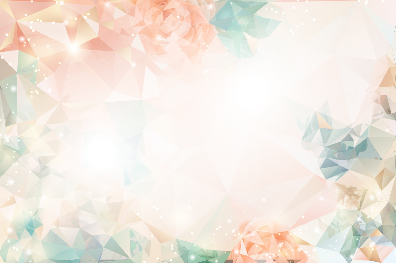 Alfombra vinílica formas geométricas delicadas - TenVinilo