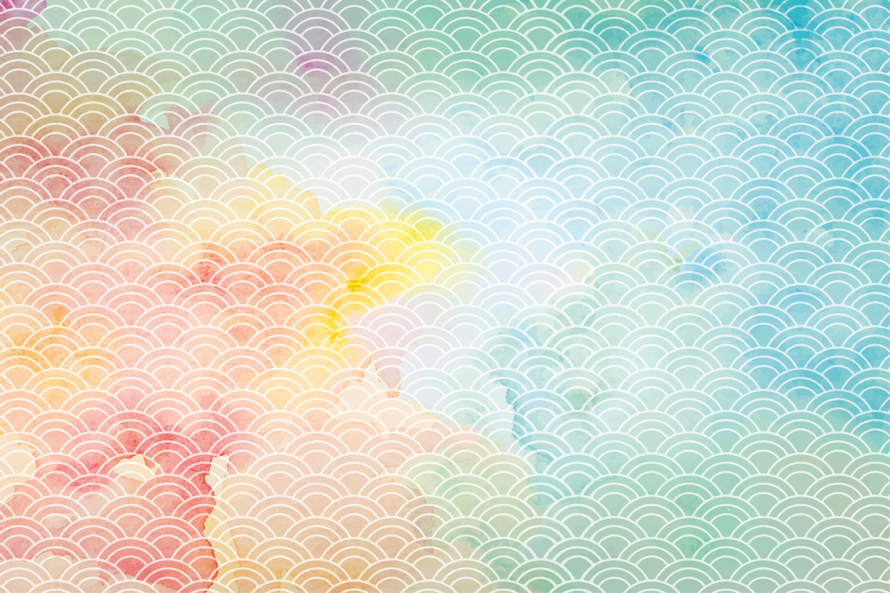 Alfombra vinílica salón Salpicaduras de arte abstracto acuarela - TenVinilo