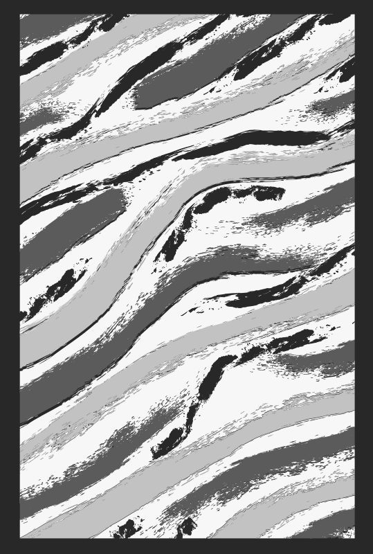 Alfombra vinílica animal print elegantes rayas de cebra - TenVinilo