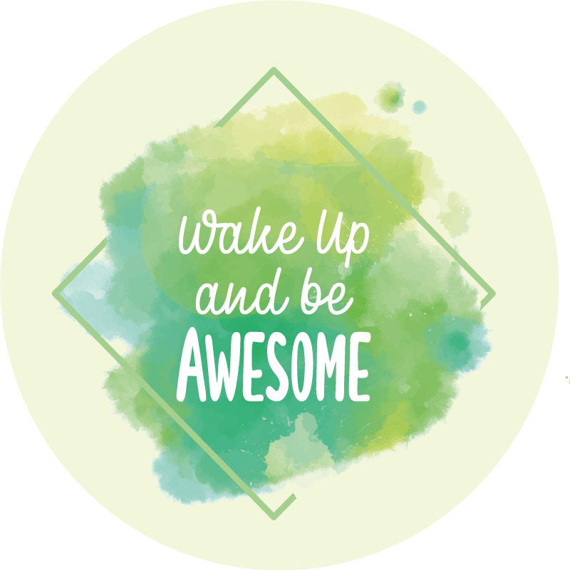 Alfombra vinílica frase desatar lo extraordinario - TenVinilo