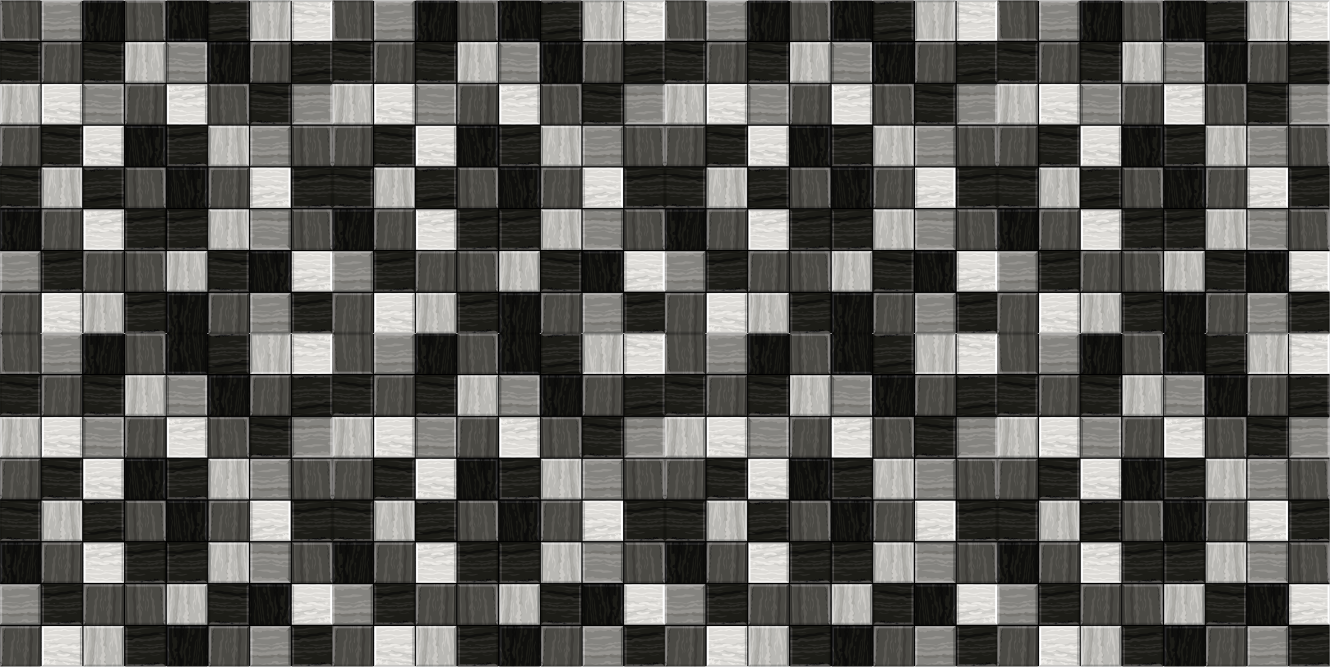 Alfombra vinílica baño cuadrados de tono gris - TenVinilo