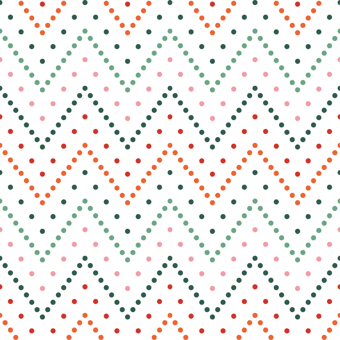 Alfombra vinílica infantil patrón chevron colorido - TenVinilo