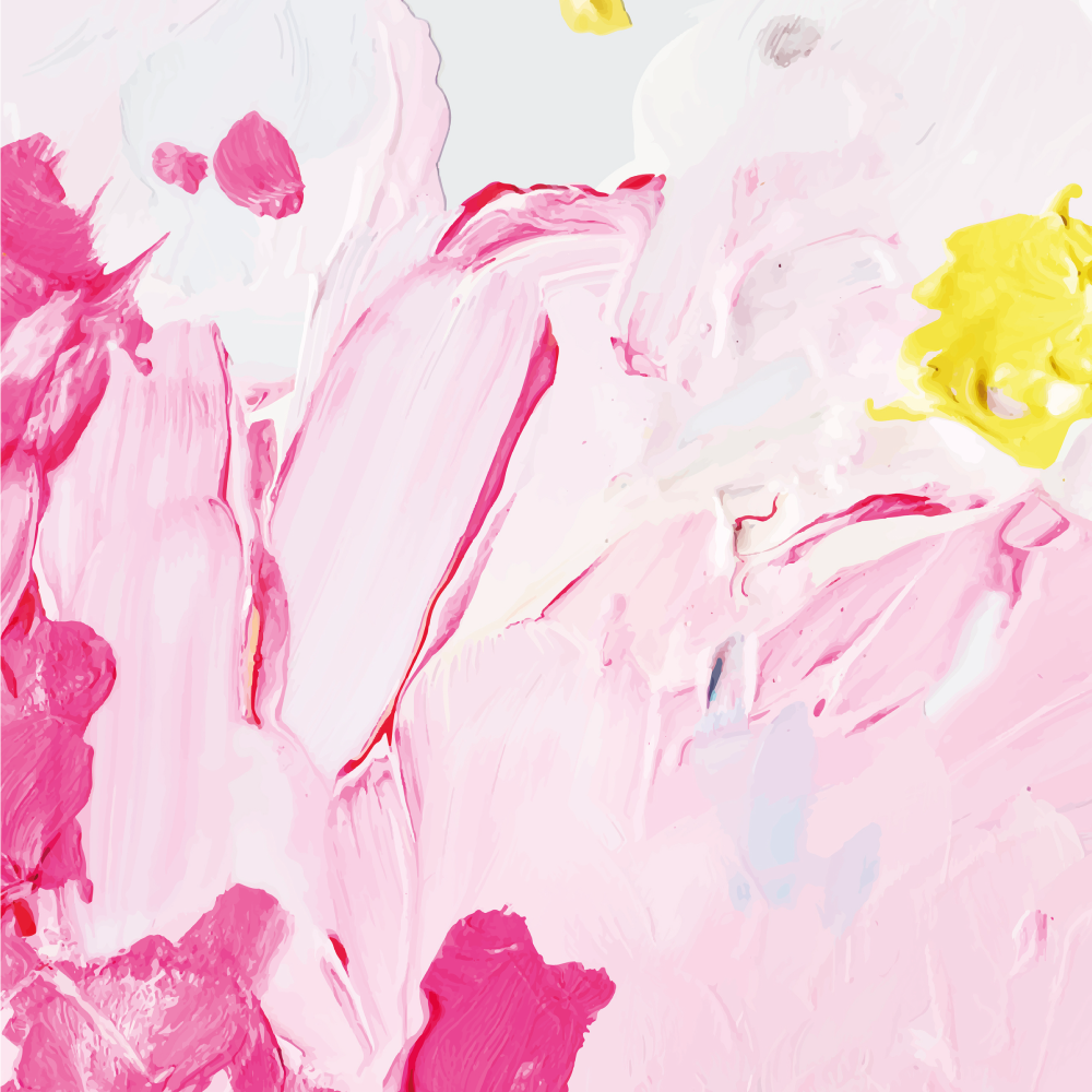 Alfombra vinílica juvenil trazos abstractos - TenVinilo