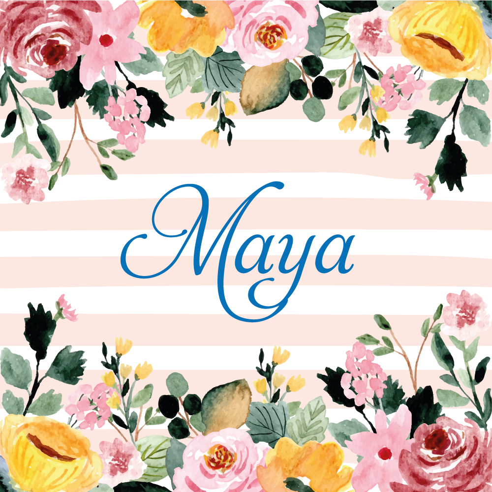 Alfombra vinílica dormitorio personalización floral - TenVinilo