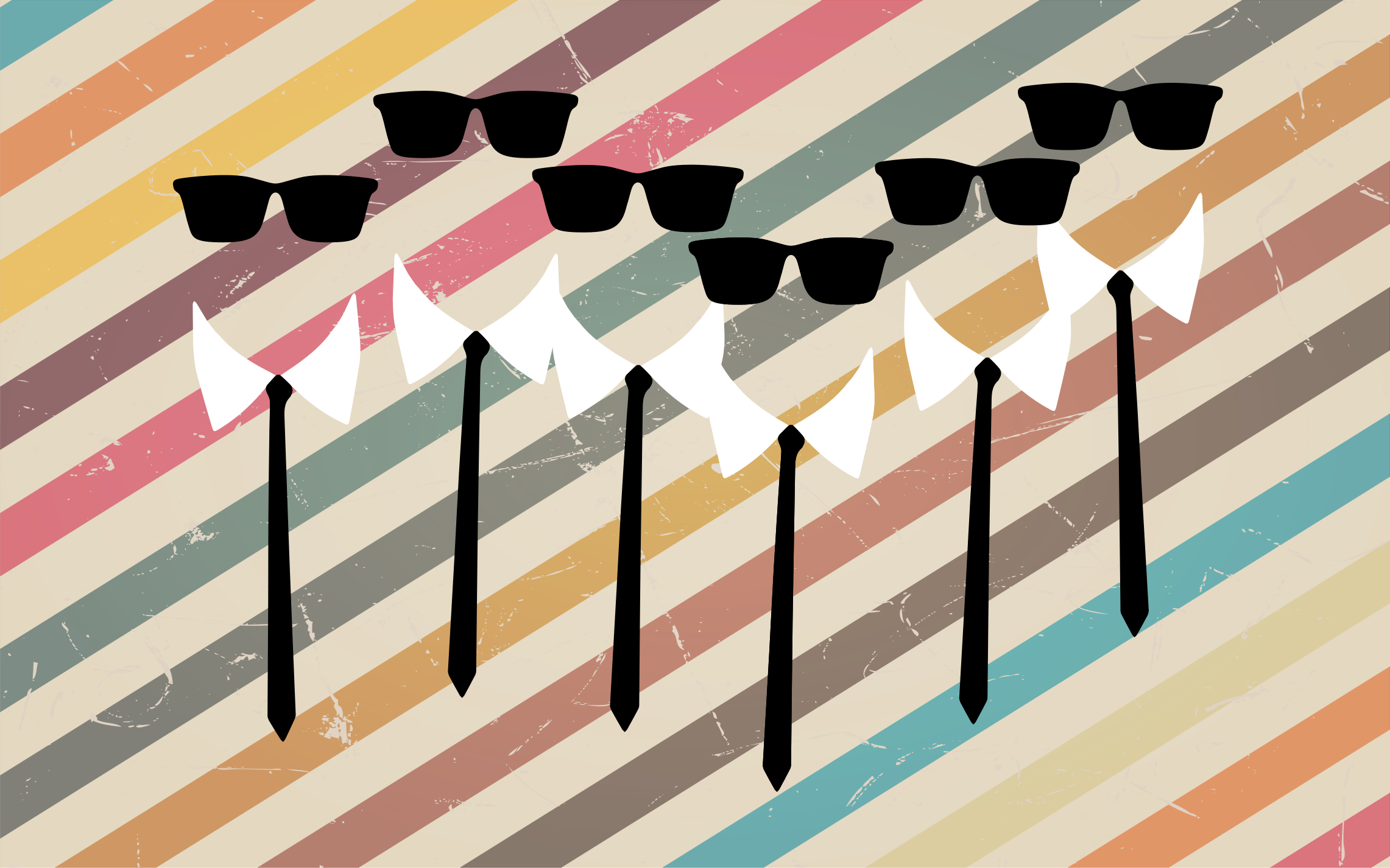 Alfombras vinílicas modernas Lazos de la película de acción - TenVinilo