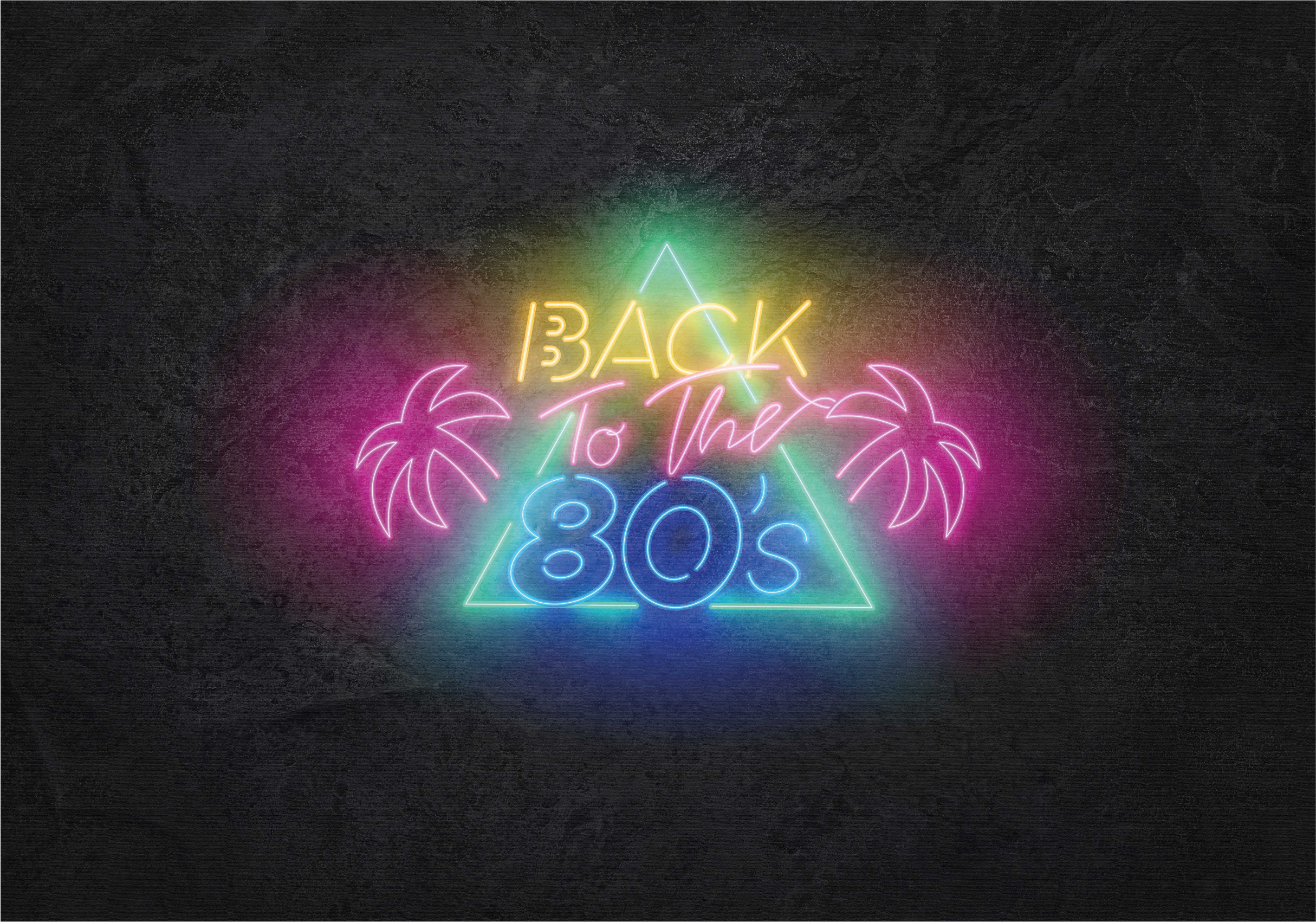 Alfombra vinílica vintage de vuelta a los 80 - TenVinilo