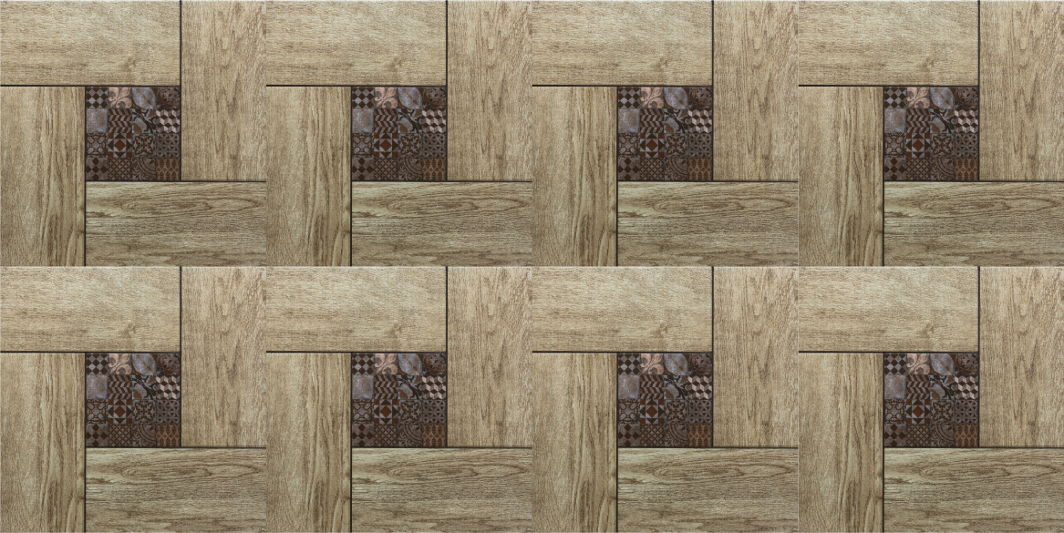 Alfombra vinílica imitación madera patrón texturizado - TenVinilo