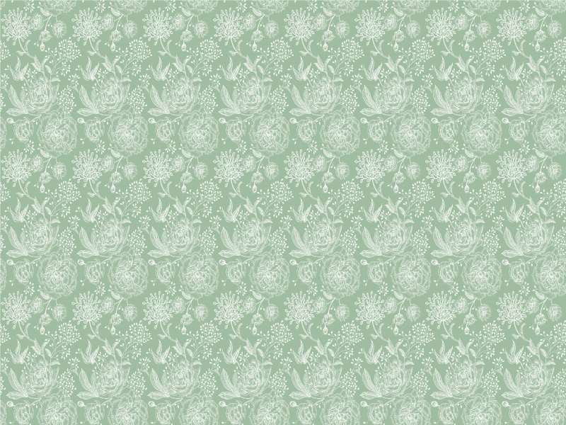 Alfombra vinílica flores superficie de elegancia floral - TenVinilo