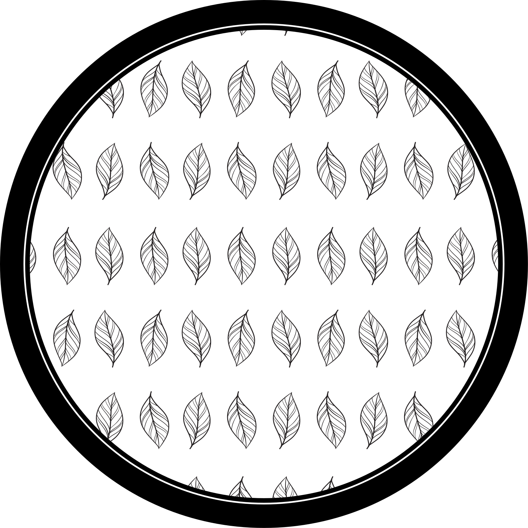 Alfombra vinílica flores esquema botánico - TenVinilo