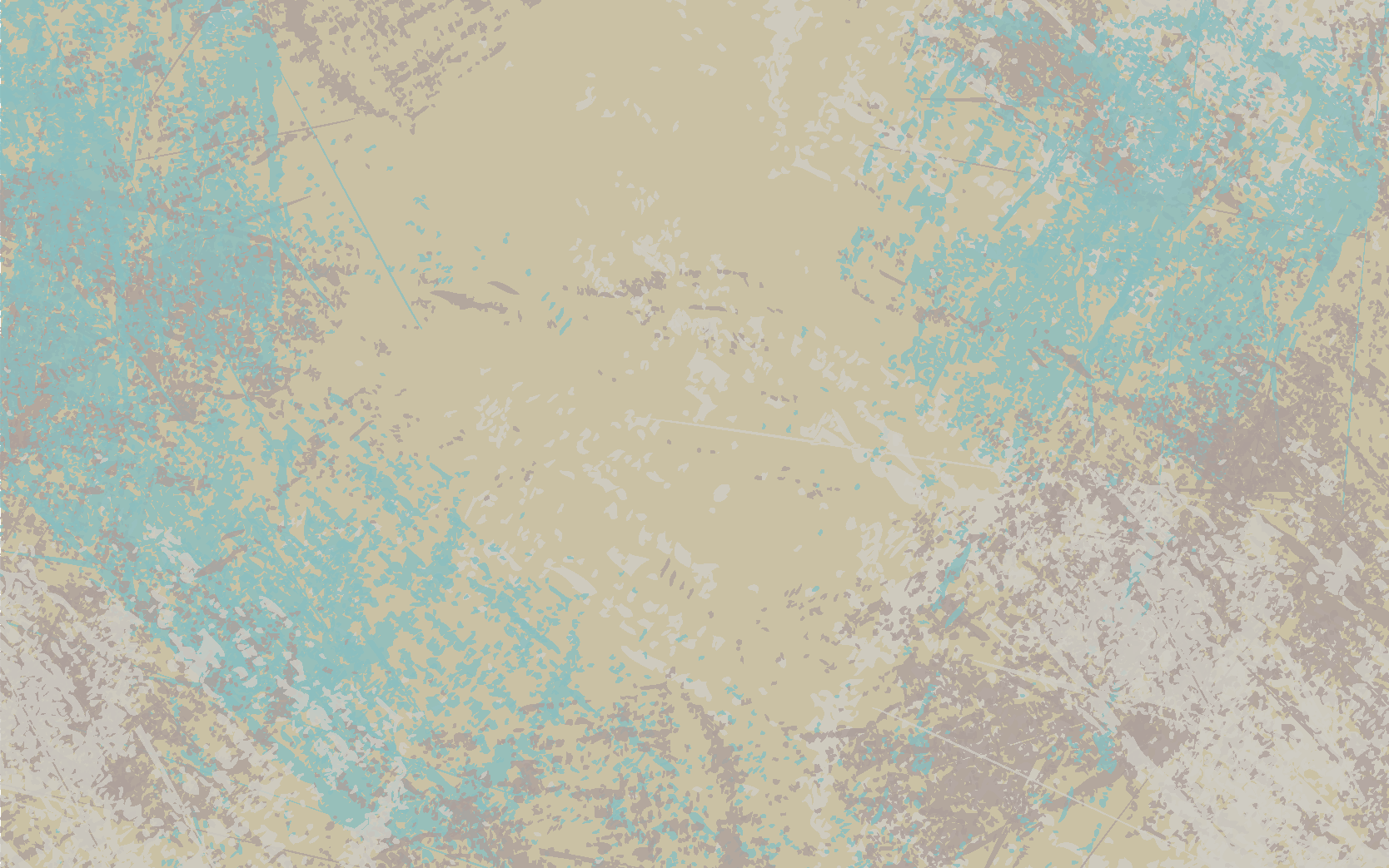 Alfombra vinílica comedor diseño abstracto amarillo y azul - TenVinilo