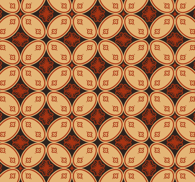 Papel tapiz azulejos motivo geométrico - TenVinilo