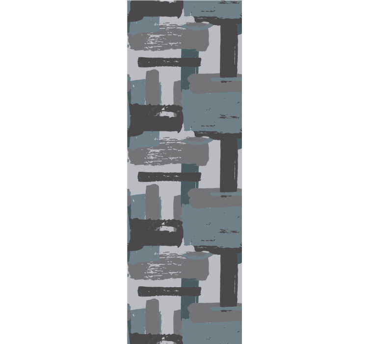 Papel tapiz abstracto pinceladas grises - TenVinilo