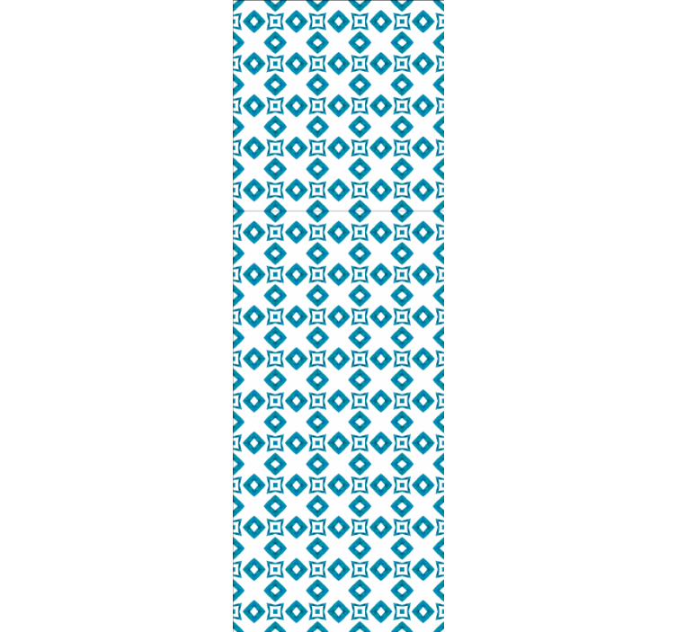 Papel tapiz azulejos patrón de mosaico elegante - TenVinilo