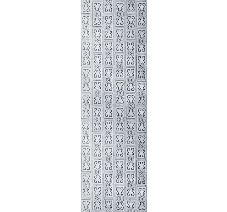 Papel tapiz ornamental hojas de yeso exóticas - TenVinilo