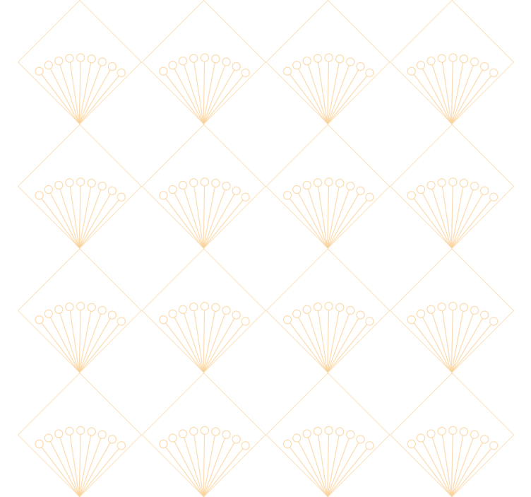 Papel tapiz para sala art déco blanco - TenVinilo