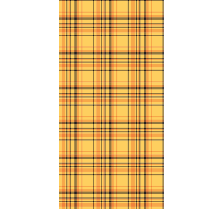 Papel tapiz para recámara en tela a cuadros - TenVinilo