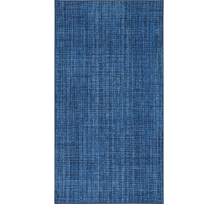 Papel tapiz textura efecto tela azul - TenVinilo