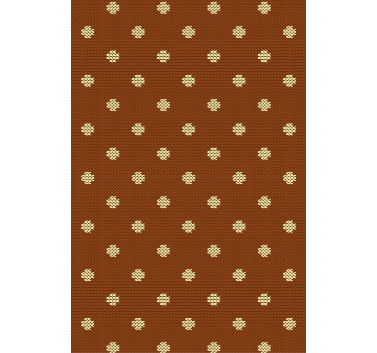 Papel tapiz para sala patrón de lunares tejidos - TenVinilo