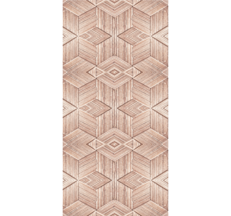 Papel tapiz para sala efecto textura madera clara - TenVinilo