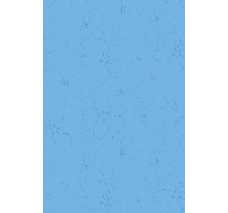 Papel tapiz para sala con diseño botánico - TenVinilo