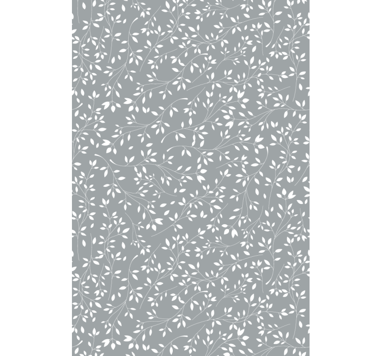 Papel tapiz árboles dibujo de plantas naturales - TenVinilo