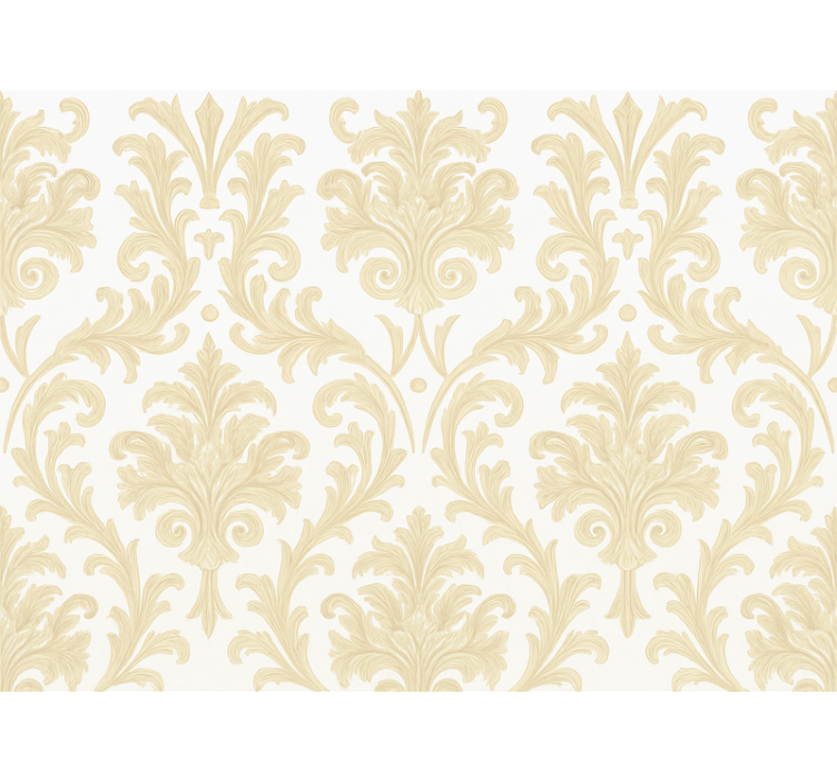 Papel tapiz recámara matrimonial patrón salvia neutro - TenVinilo