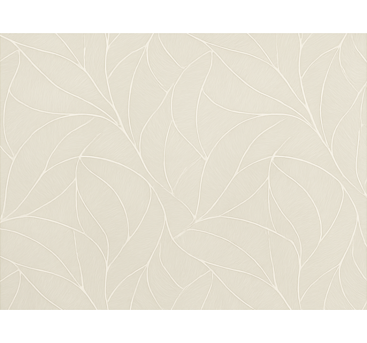 Papel tapiz recámara matrimonial diseño floral pálido - TenVinilo