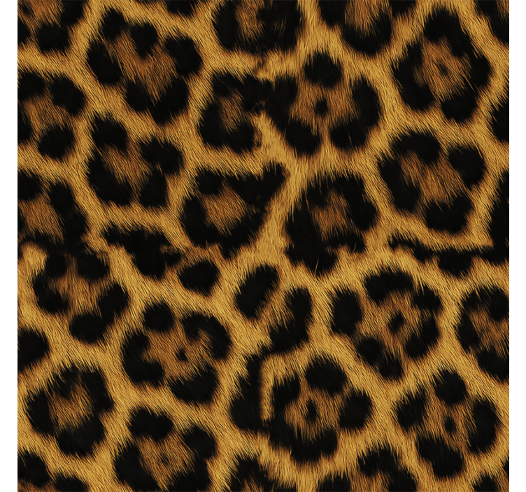 Papel tapiz recámara matrimonial motivo de leopardo suave - TenVinilo