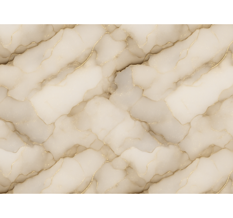 Papel tapiz recámara matrimonial mármol blanco y dorado - TenVinilo