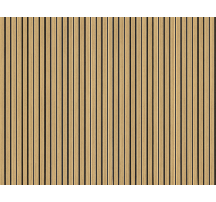 Papel tapiz para recámara rayas de roble moderno - TenVinilo