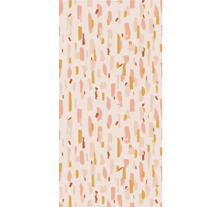 Papel tapiz para recámara pintura cepillada en pétalos - TenVinilo